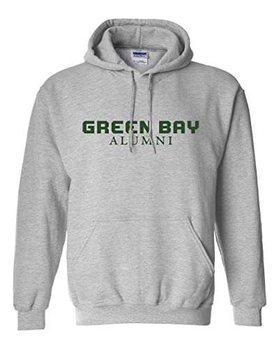 Wisconsin-Green Bay Alumni Hooded Sweatshirt - Sport Grey