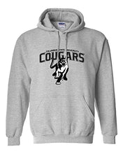 Load image into Gallery viewer, Columbus State University Cougars Grey Hooded Sweatshirt - Sport Grey
