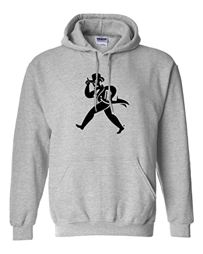 Washburn University Mascot Hooded Sweatshirt - Sport Grey