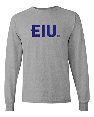 Eastern Illinois EIU Long Sleeve T-Shirt - Sport Grey