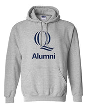 Load image into Gallery viewer, Quinnipiac University Alumni Hooded Sweatshirt - Sport Grey
