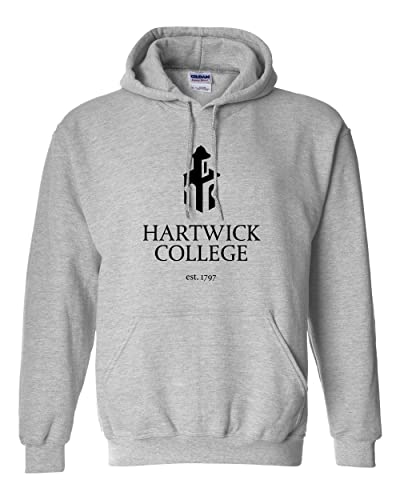 Hartwick College Established Hooded Sweatshirt - Sport Grey