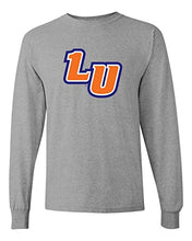 Load image into Gallery viewer, Lincoln University LU Long Sleeve T-Shirt - Sport Grey

