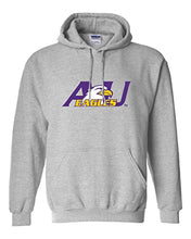 Load image into Gallery viewer, Ashland University AU Mascot Hooded Sweatshirt - Sport Grey
