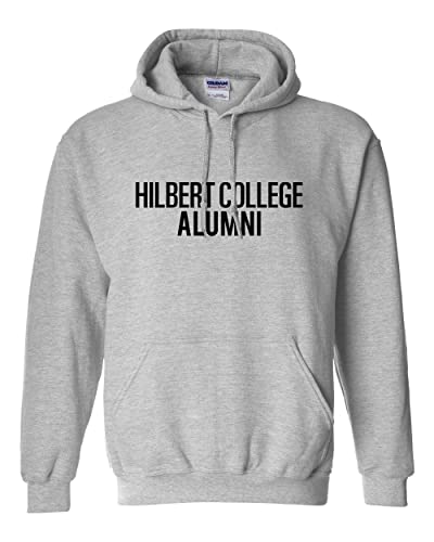 Hilbert College Alumni Hooded Sweatshirt - Sport Grey