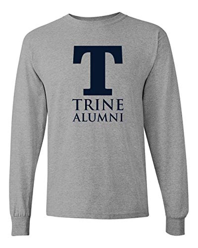 Trine University T Alumni Long Sleeve - Sport Grey
