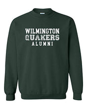 Load image into Gallery viewer, Wilmington Quakers Alumni Crewneck Sweatshirt - Forest Green
