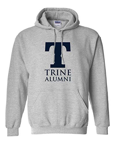 Premium Trine University T Alumni Hooded Sweatshirt - Sport Grey