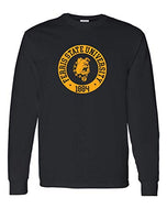 Ferris State University Circle One Color Long Sleeve - Black