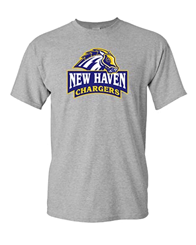 University of New Haven Full Mascot T-Shirt - Sport Grey