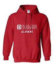 Load image into Gallery viewer, Duquesne University Alumni Hooded Sweatshirt - Red
