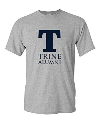 Trine University T Alumni T-Shirt - Sport Grey