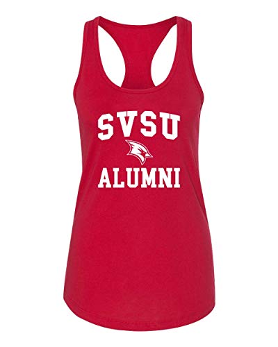 Saginaw Valley State University Alumni Tank Top - Red