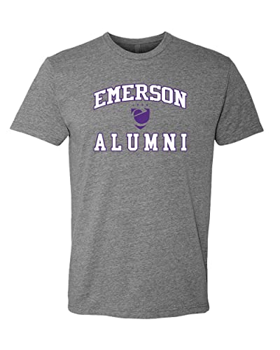 Emerson College Alumni Exclusive Soft Shirt - Dark Heather Gray