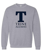 Load image into Gallery viewer, Trine University T Alumni Crewneck Sweatshirt - Sport Grey
