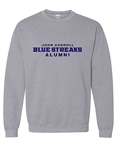 John Carroll University Alumni Crewneck Sweatshirt - Sport Grey