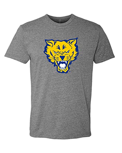 Fort Valley State University Wildcats Soft Exclusive T-Shirt - Dark Heather Gray