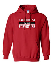 Load image into Gallery viewer, Lake Forest Foresters Hooded Sweatshirt - Red
