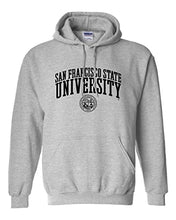 Load image into Gallery viewer, San Francisco State University Hooded Sweatshirt - Sport Grey
