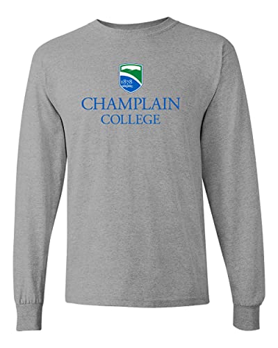Champlain College Long Sleeve Shirt - Sport Grey