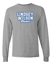 Load image into Gallery viewer, Lindsey Wilson College Alumni Long Sleeve T-Shirt - Sport Grey
