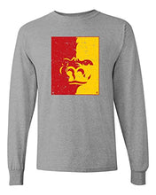 Load image into Gallery viewer, Pittsburg State Pride Gorilla Long Sleeve T-Shirt - Sport Grey
