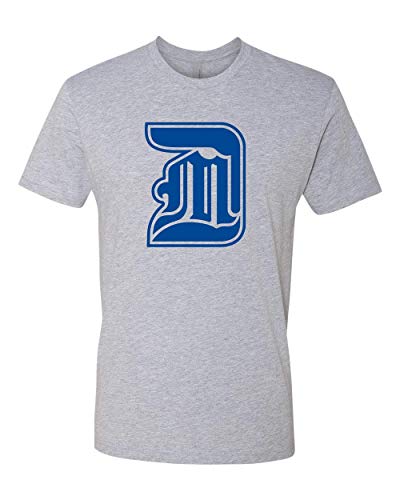 U of Detroit Mercy DM One Color Exclusive Soft Shirt - Heather Gray