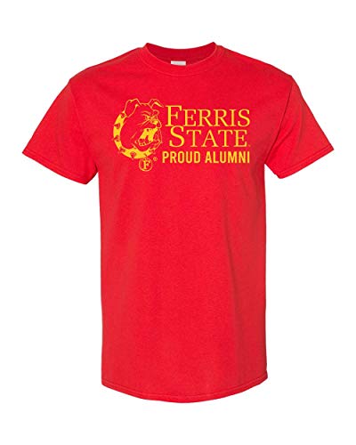 Ferris State University Proud Alumni T-Shirt - Red