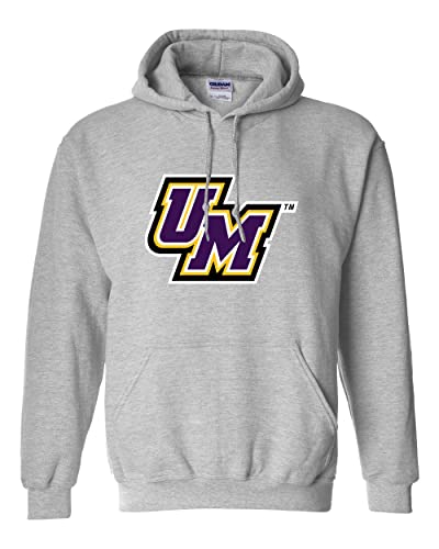 University of Montevallo UM Hooded Sweatshirt - Sport Grey