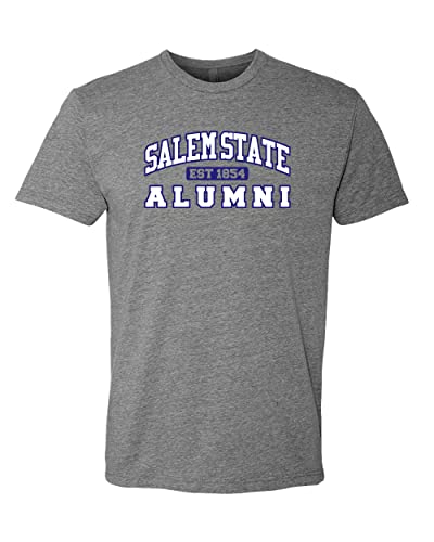 Salem State University Alumni Exclusive Soft T-Shirt - Dark Heather Gray