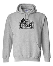 Load image into Gallery viewer, Drexel University Full Logo 1 Color Hooded Sweatshirt - Sport Grey
