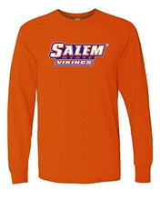 Load image into Gallery viewer, Salem State University Mascot Long Sleeve T-Shirt - Orange
