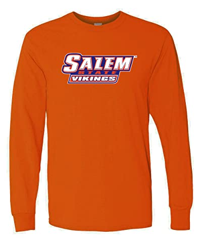 Salem State University Mascot Long Sleeve T-Shirt - Orange