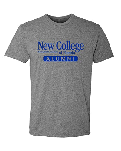 New College of Florida Alumni Soft Exclusive T-Shirt - Dark Heather Gray