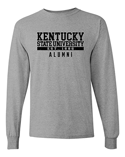 Kentucky State University Alumnit Long Sleeve T-Shirt - Sport Grey