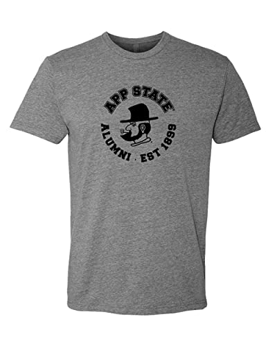 Appalachian State University Alumni Soft Exclusive T-Shirt - Dark Heather Gray