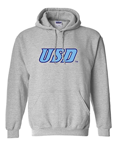 San Diego USD Hooded Sweatshirt - Sport Grey