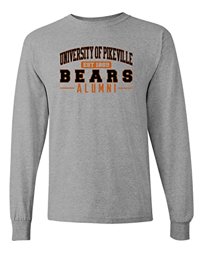University of Pikeville Alumni Long Sleeve T-Shirt - Sport Grey