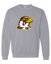 Load image into Gallery viewer, Quincy University Full Color Logo Crewneck Sweatshirt - Sport Grey
