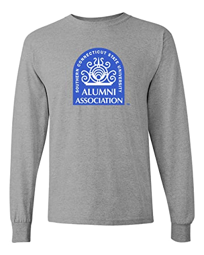 Southern Connecticut Alumni Long Sleeve Shirt - Sport Grey