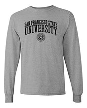 Load image into Gallery viewer, San Francisco State University Long Sleeve Shirt - Sport Grey
