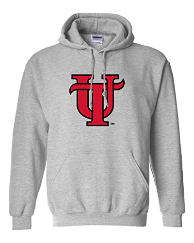 University of Tampa UT Hooded Sweatshirt - Sport Grey