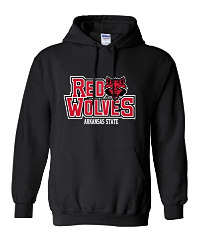 Arkansas State Red Wolves Hooded Sweatshirt - Black