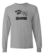 Load image into Gallery viewer, Drexel University Dragon Head Dragons Long Sleeve - Sport Grey

