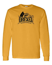 Load image into Gallery viewer, Drexel University Full Logo 1 Color Long Sleeve - Gold
