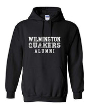 Load image into Gallery viewer, Wilmington Quakers Alumni Hooded Sweatshirt - Black
