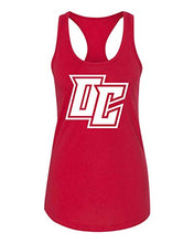 Load image into Gallery viewer, Olivet College White OC Tank Top - Red
