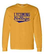 Load image into Gallery viewer, Lycoming College Long Sleeve T-Shirt - Gold
