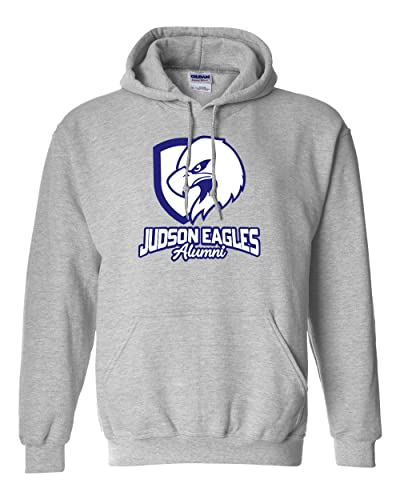 Judson University Alumni Hooded Sweatshirt - Sport Grey