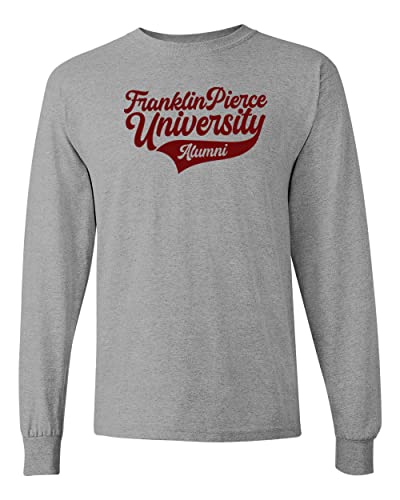 Franklin Pierce University Alumni Long Sleeve T-Shirt - Sport Grey